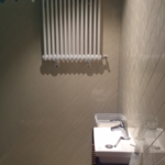 Neues Waschbecken Seitenansicht
